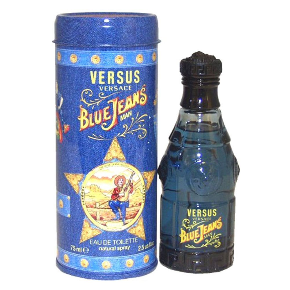 Versace Blue Jeans Men 2.5 Oz Eau de Toilette