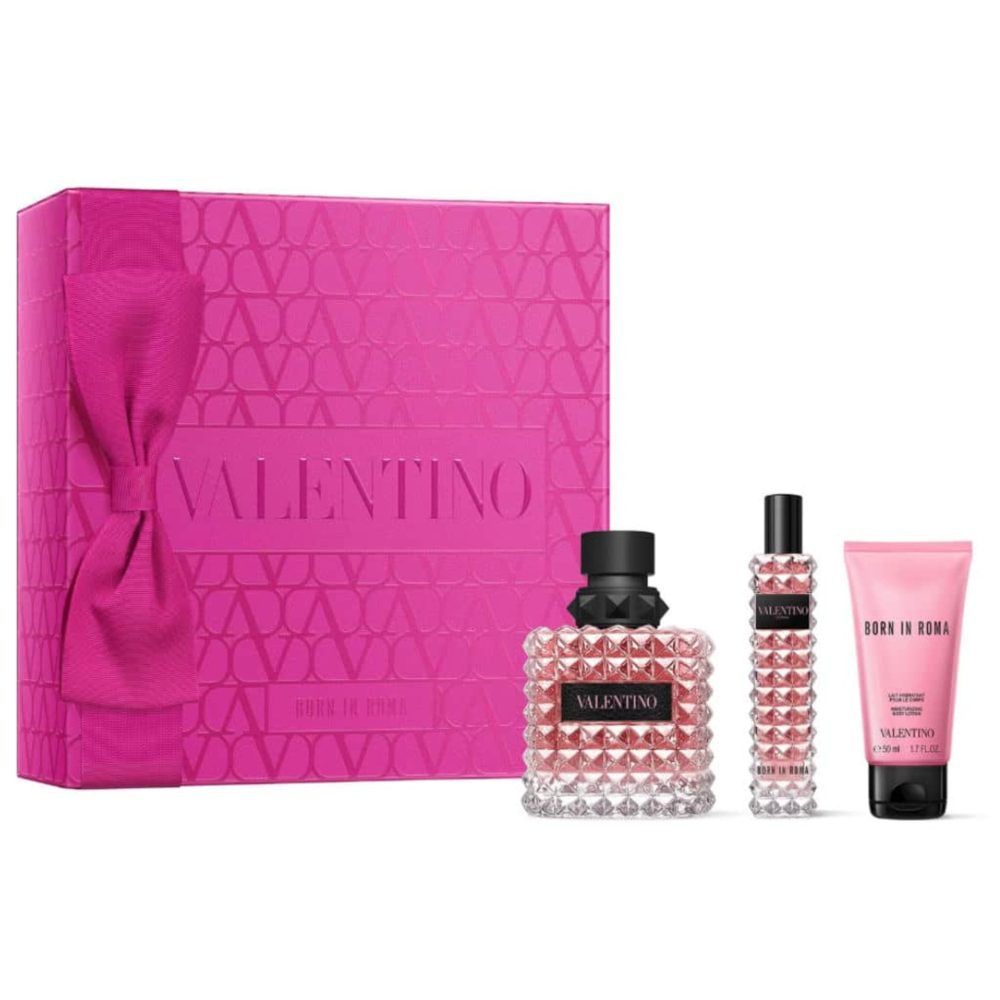 Valentino Donna Born In Roma Gift Set for Women (3 Pcs)