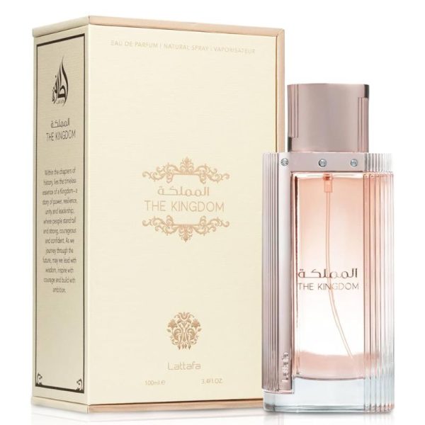 Lattafa The Kingdom For Women 3.4 Oz Eau De Parfum