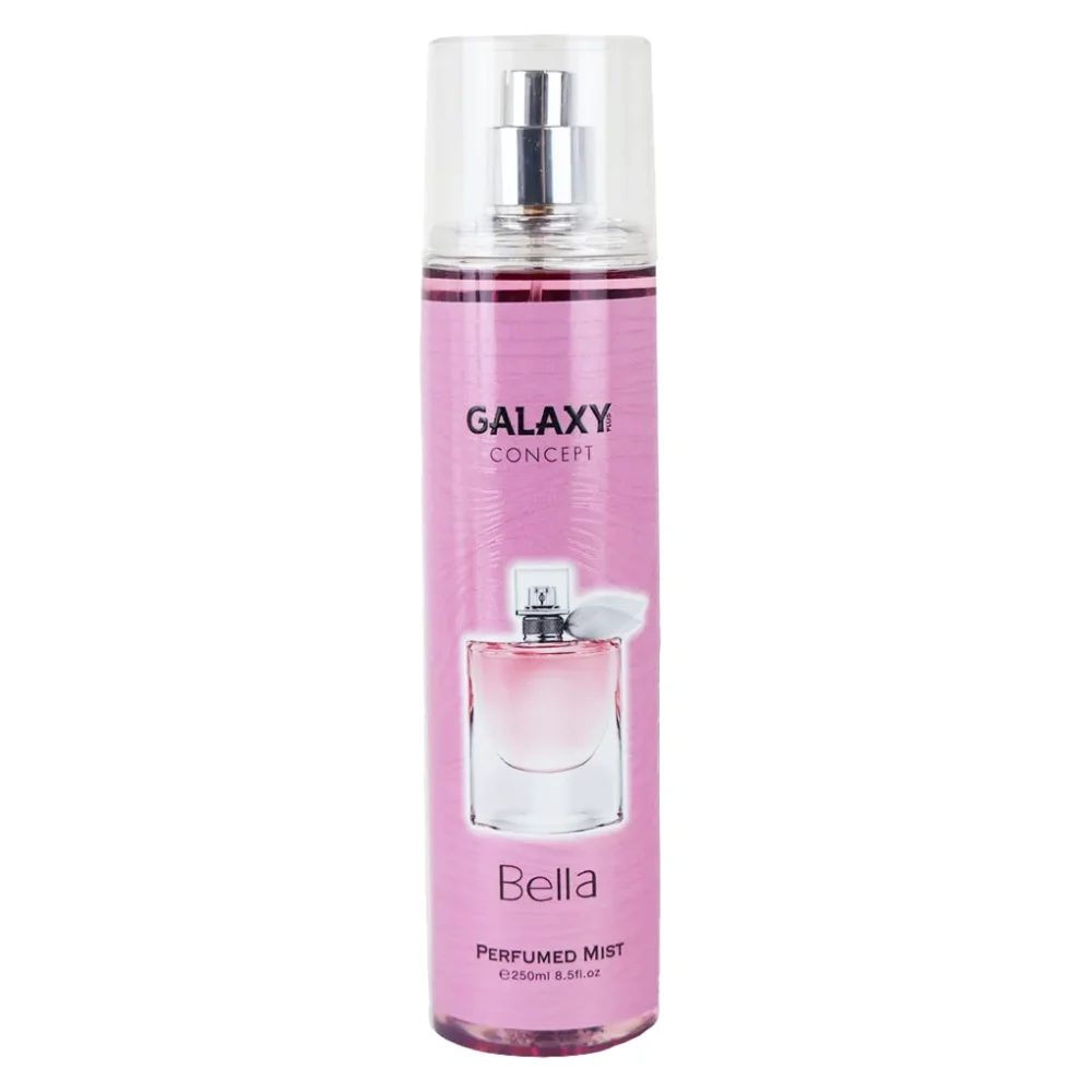 Galaxy Plus Concept Perfumed Mist "Bella" for Women 250ml (12 Pieces)
