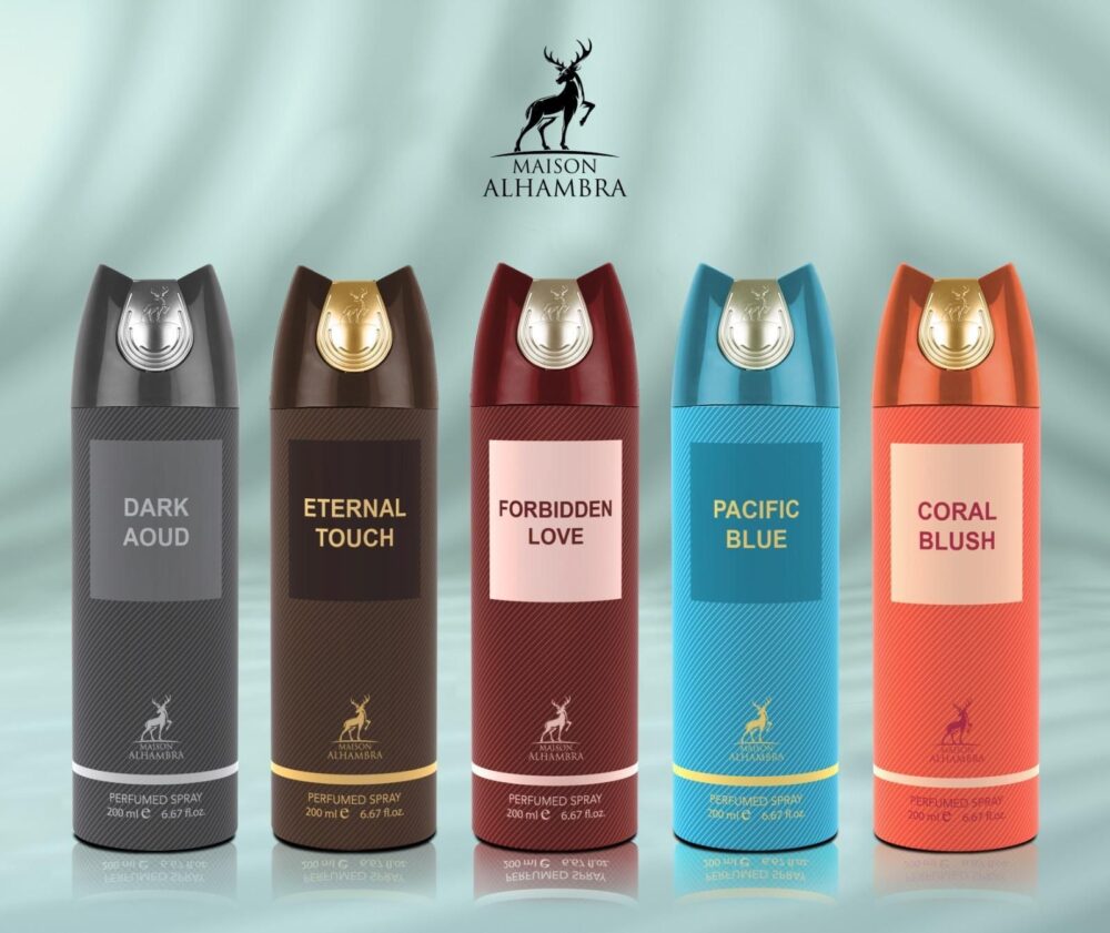 Box of 96 Pieces | Maison Alhambra Perfumed Body Sprays for Men/Women 200ml Wholesale - Image 5