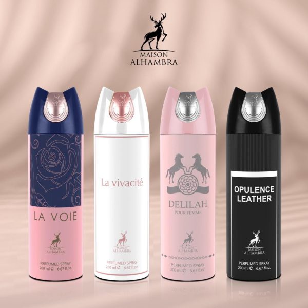 Box of 96 Pieces | Maison Alhambra Perfumed Body Sprays for Men/Women 200ml Wholesale - Image 3