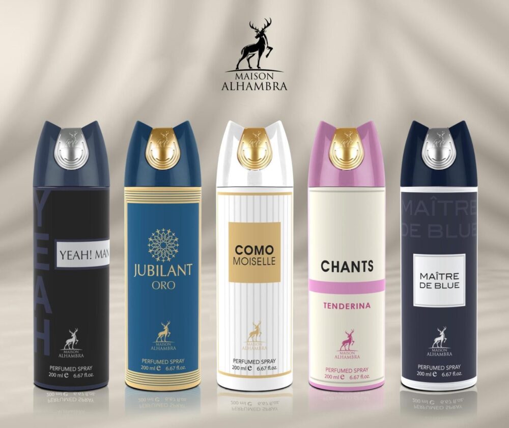 Box of 96 Pieces | Maison Alhambra Perfumed Body Sprays for Men/Women 200ml Wholesale - Image 4
