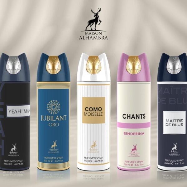 Box of 96 Pieces | Maison Alhambra Perfumed Body Sprays for Men/Women 200ml Wholesale - Image 4