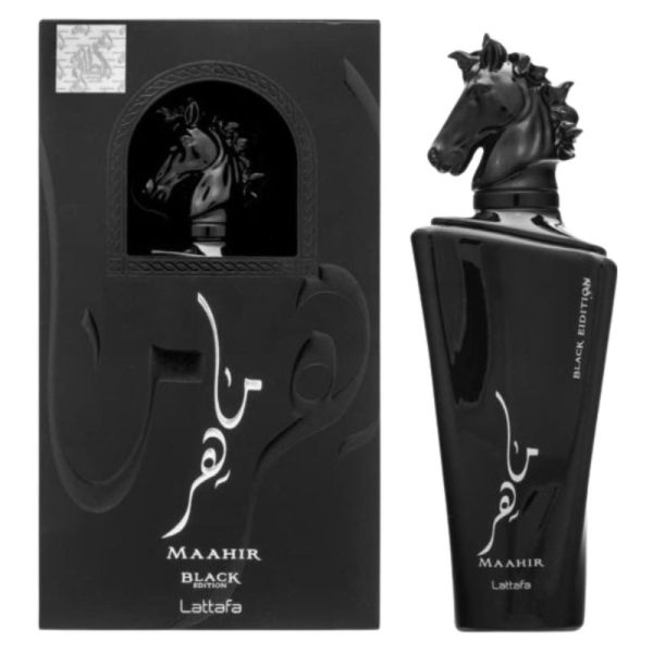 Lattafa Maahir Black 3.4 Oz Eau de Parfum