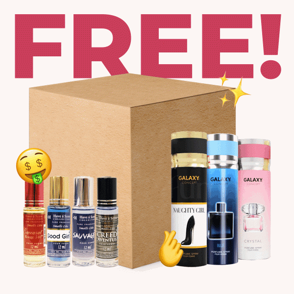 12 Body Sprays + 12 Oils FREE!