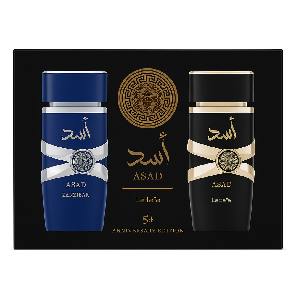 Lattafa Asad Gift Set (2 Pieces)
