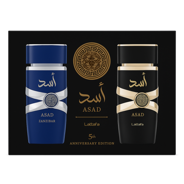 Lattafa Asad Gift Set (2 Pieces)