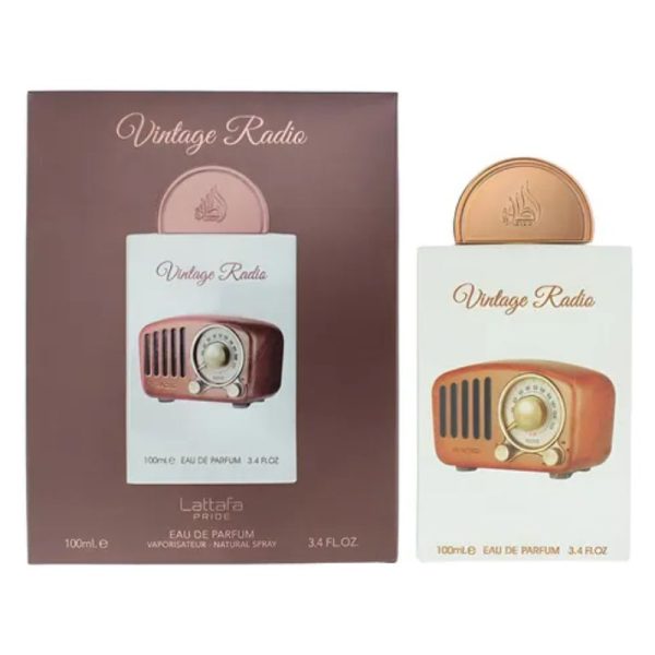 Lattafa Vintage Radio 3.4 Oz Eau De Parfum