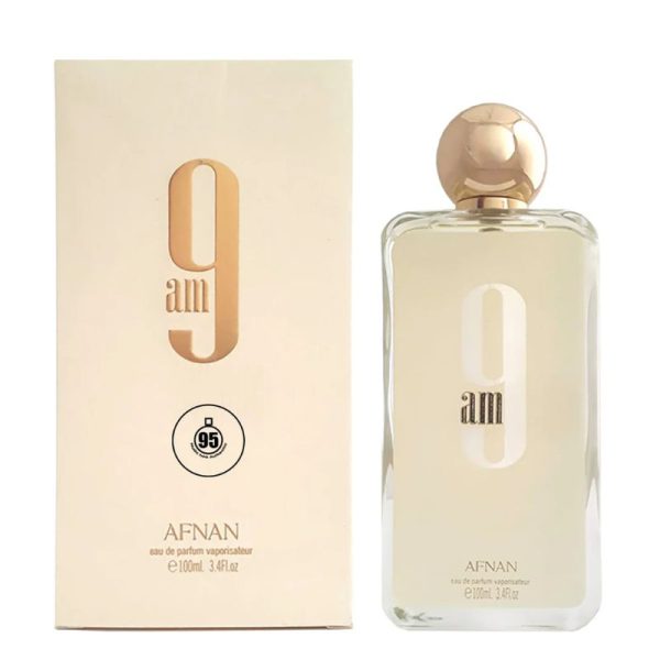 Afnan 9AM Gold 3.4 Oz Eau de Parfum