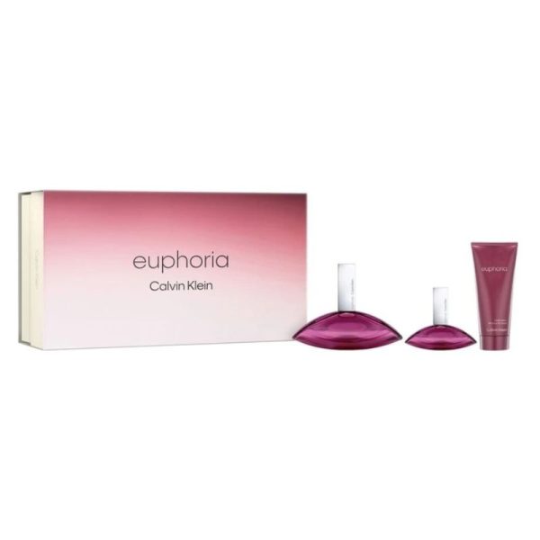 Calvin Klein Euphoria Gift Set (3 Pieces)