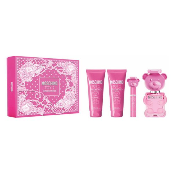 Moschino Toy Bubble Gum Gift Set (4 Pieces)