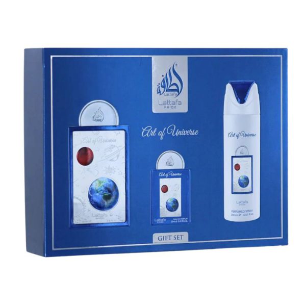 Lattafa Art of Universe Gift Set (3 Pieces)