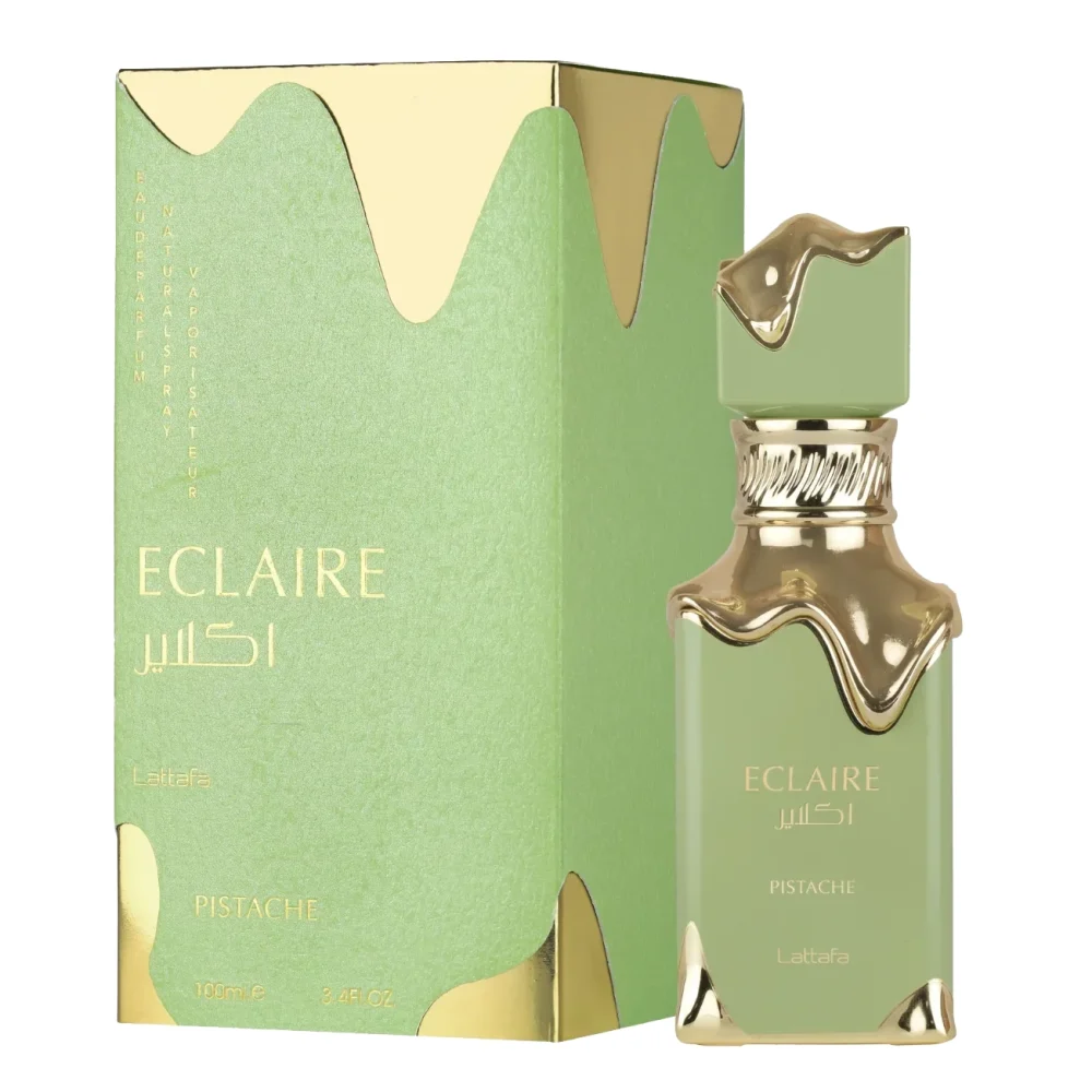 Lattafa Eclaire Pistache 3.4 Oz Eau De Parfum